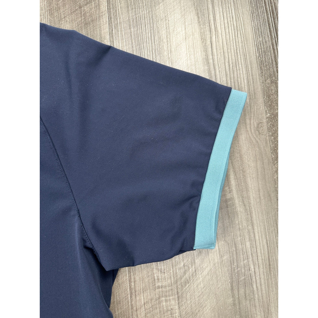 UNRL Barstool Sports Traditional Golf Polo in Navy and Blue — Size 2XL // Preowned