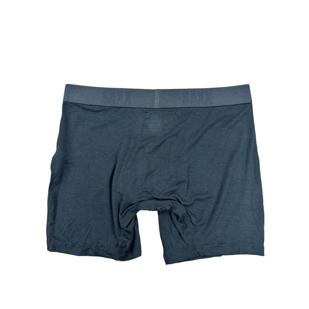 Saxx Vibe Xtra Ball Park Pouch Everyday Fly 6-Inch Boxer Brief 2-Pack in Black — Size Small