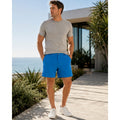 Rhone 9-Inch Commuter Performance Shorts in Bright Teal — Size 40 // Preowned