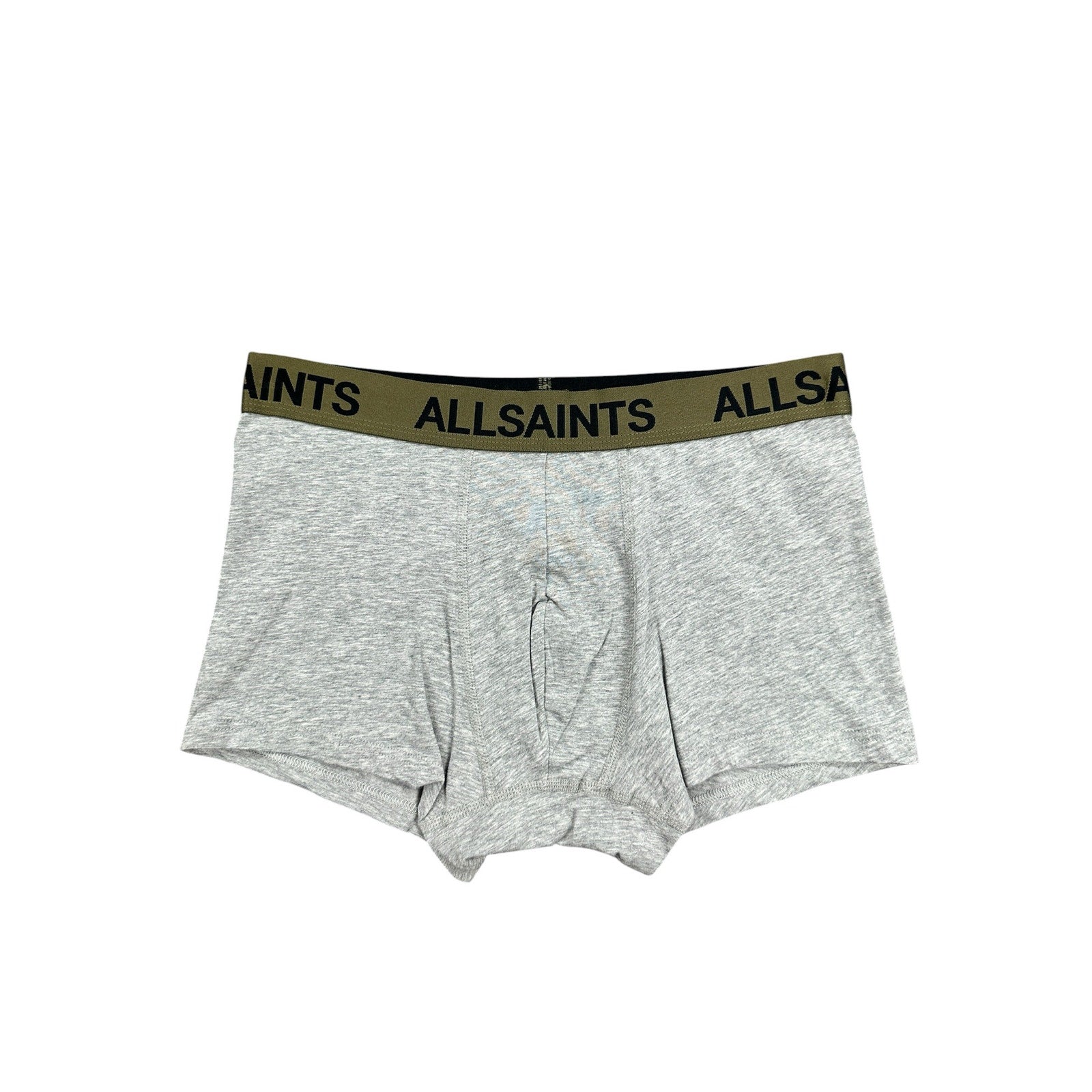 All Saints Underground Organic Cotton 4-Way Stretch Trunk 3-Pack in Sport Grey — Size Small
