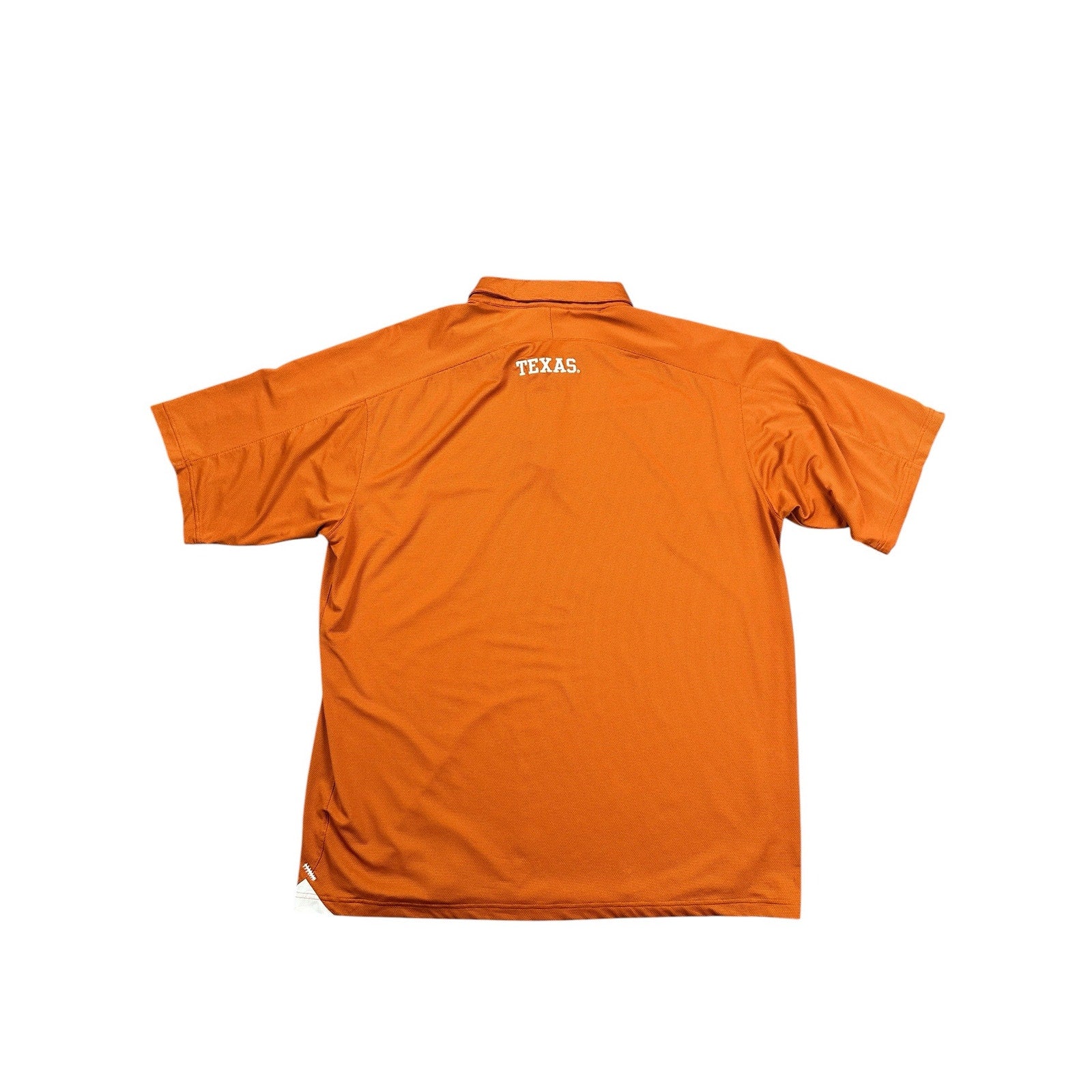 Nike Texas Longhorns Team Fit Dri-FIT Golf Polo in Burnt Orange — Size 2XL // Preowned