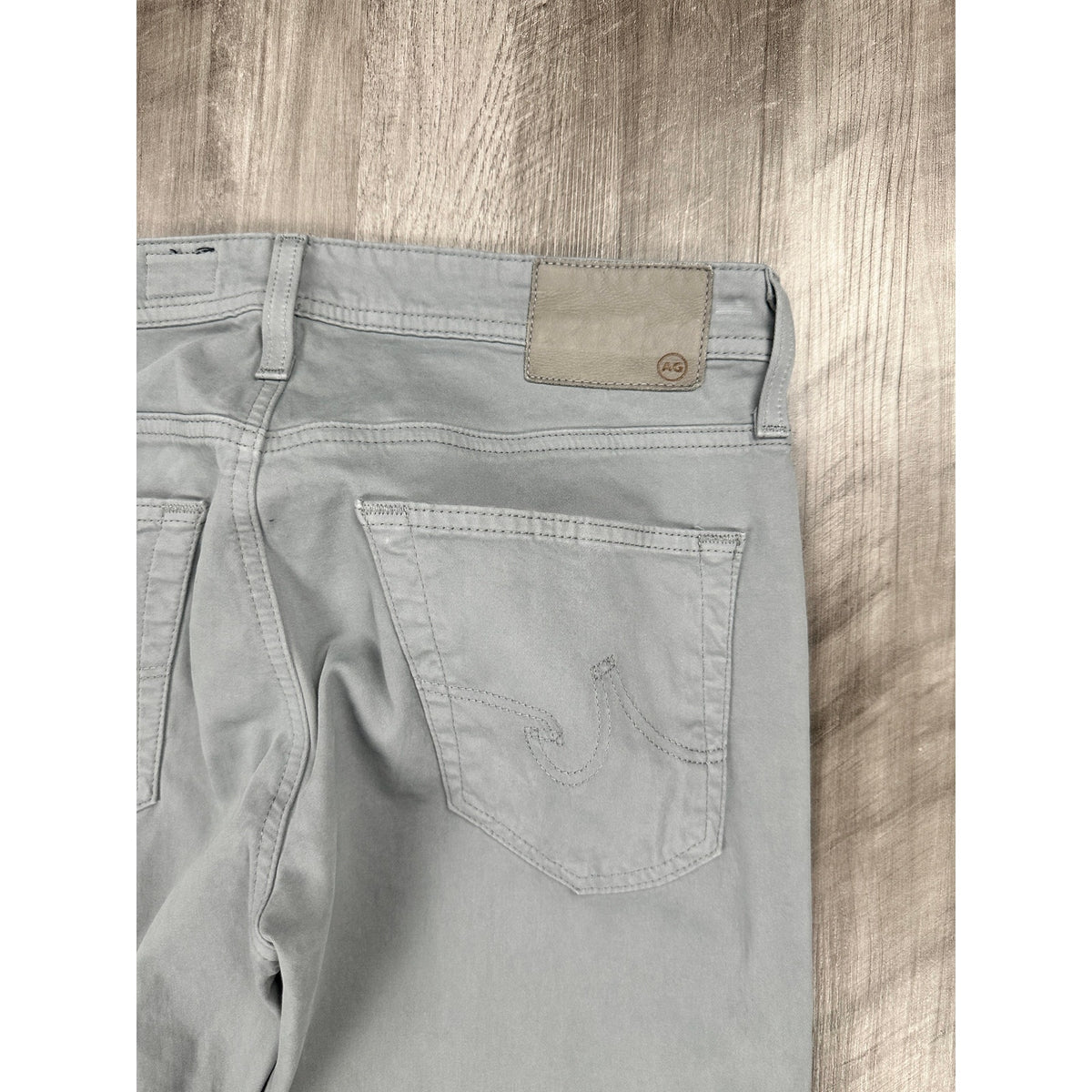 Adriano Goldschmied The Graduate Tailored Leg Sueded Brushed Sateen Chino Jeans — Size 30x34 // Preowned