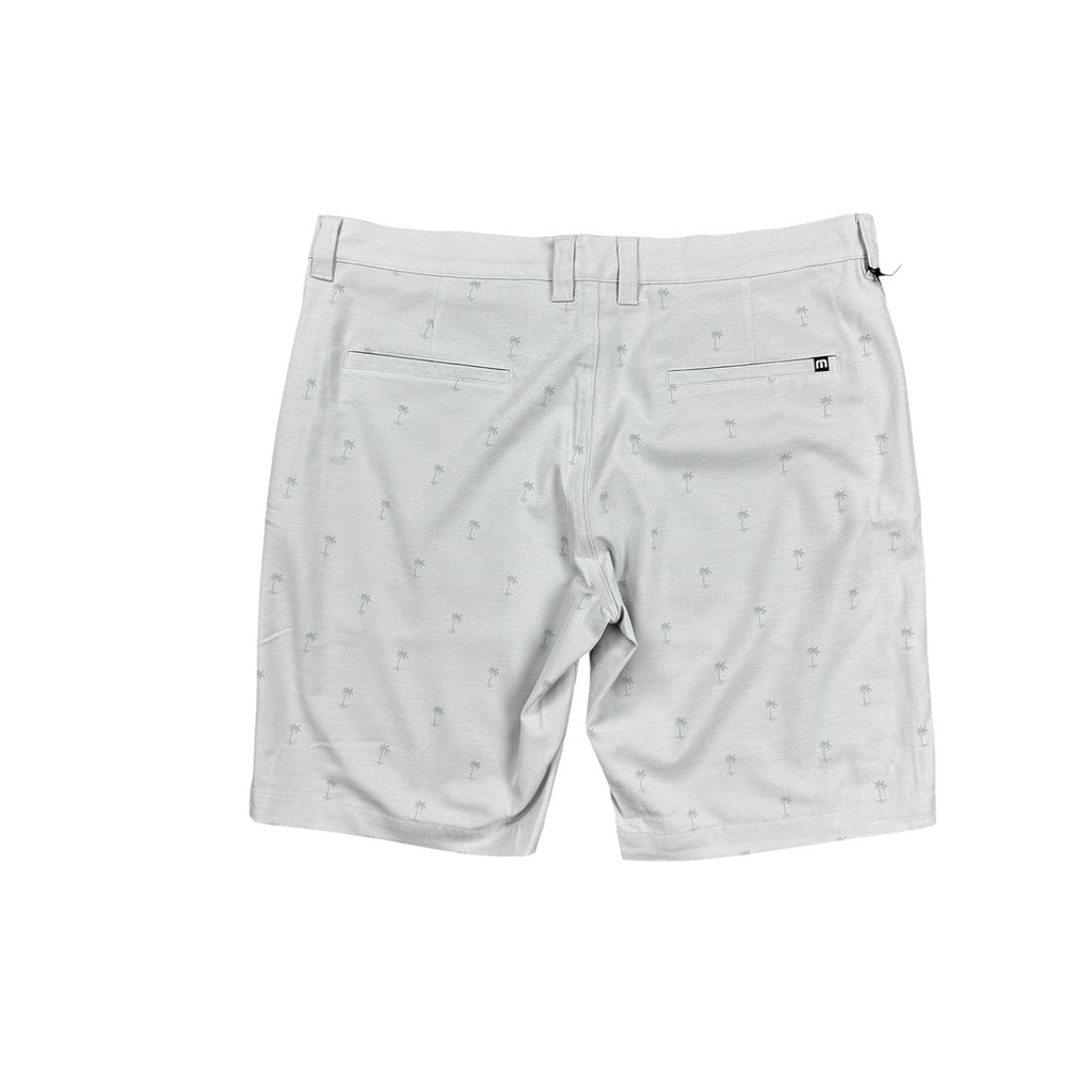 Travis Mathew Resort to This Palms Golf Shorts in Heather Microchip — Size 36