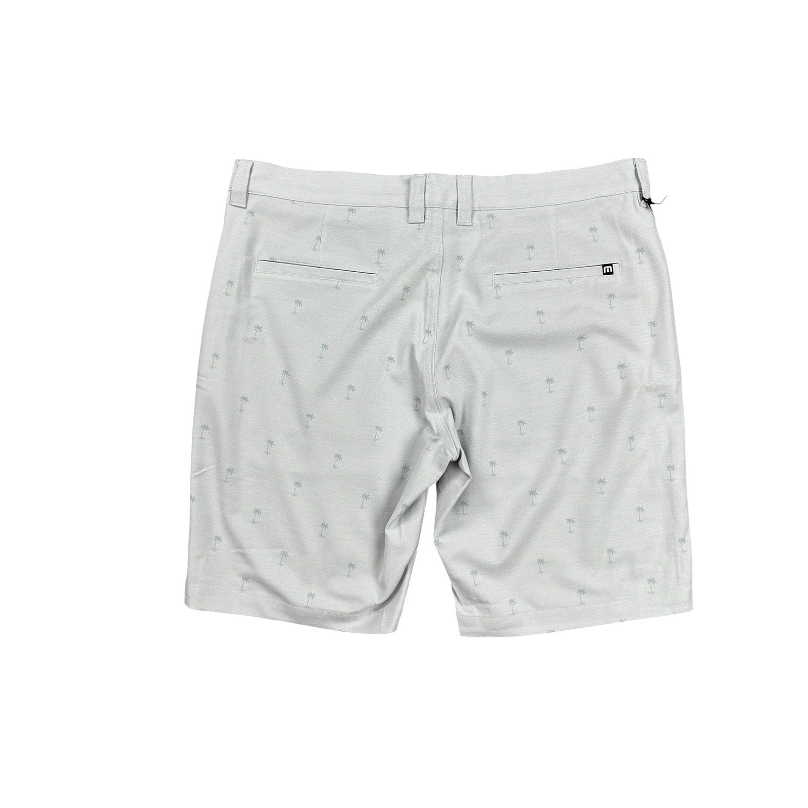 Travis Mathew Resort to This Palms Golf Shorts in Heather Microchip — Size 36