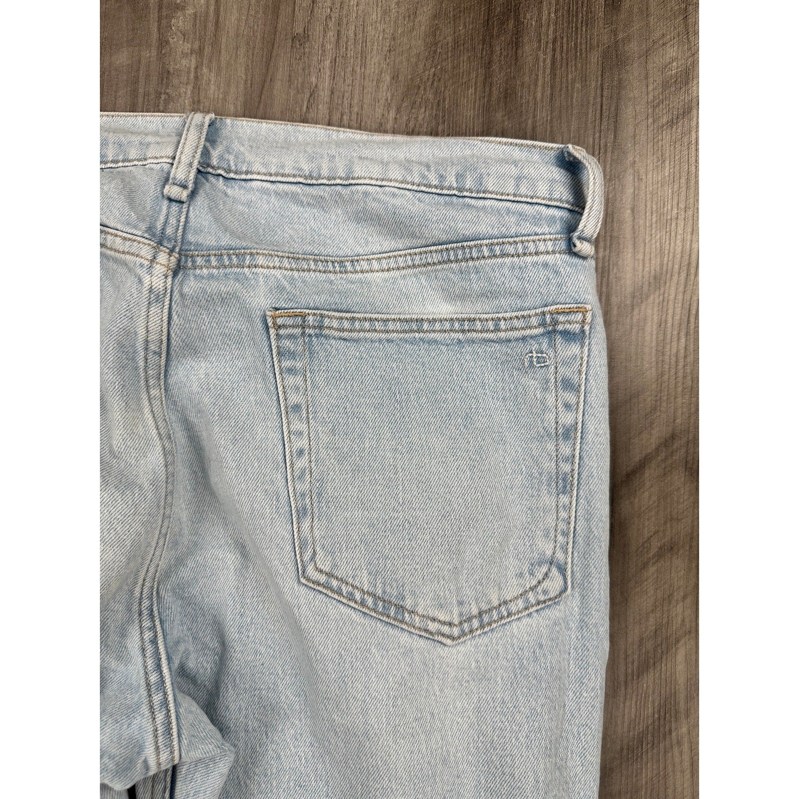 rag & bone Fit 2 Slim Fit Callen Jeans in Callen Acid Wash Blue — Size 32x32 // Preowned