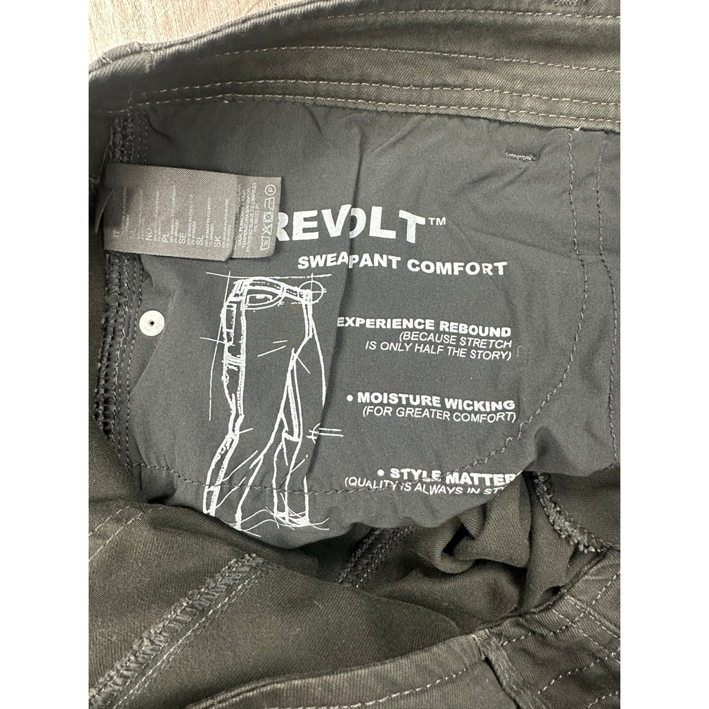 Kuhl Revolt Sweat Pant Performance Jeans in Black — Size 36x32 // Preowned