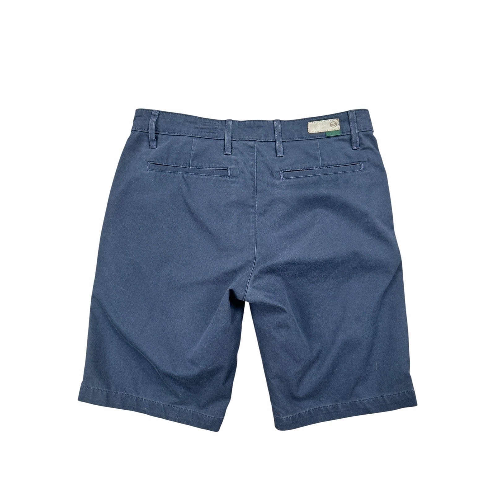 AG Adriano Goldschmied Green Label Canyon Relaxed Golf Shorts in Navy — Size 32R // Preowned