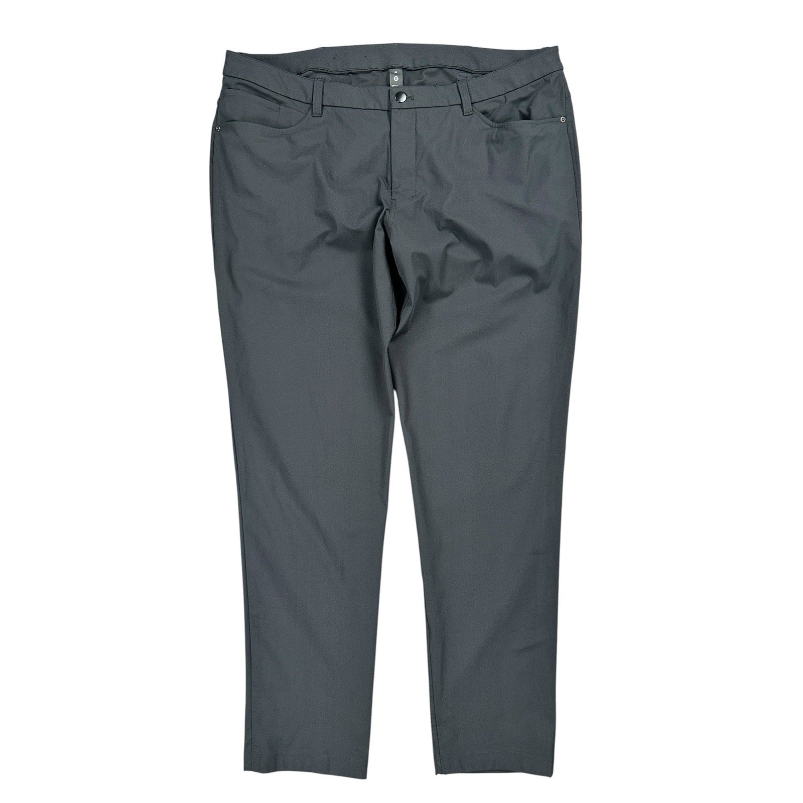 Lululemon ABC Slim Fit Warpstreme 5 Pocket Pants in Black — Size 42 // Preowned