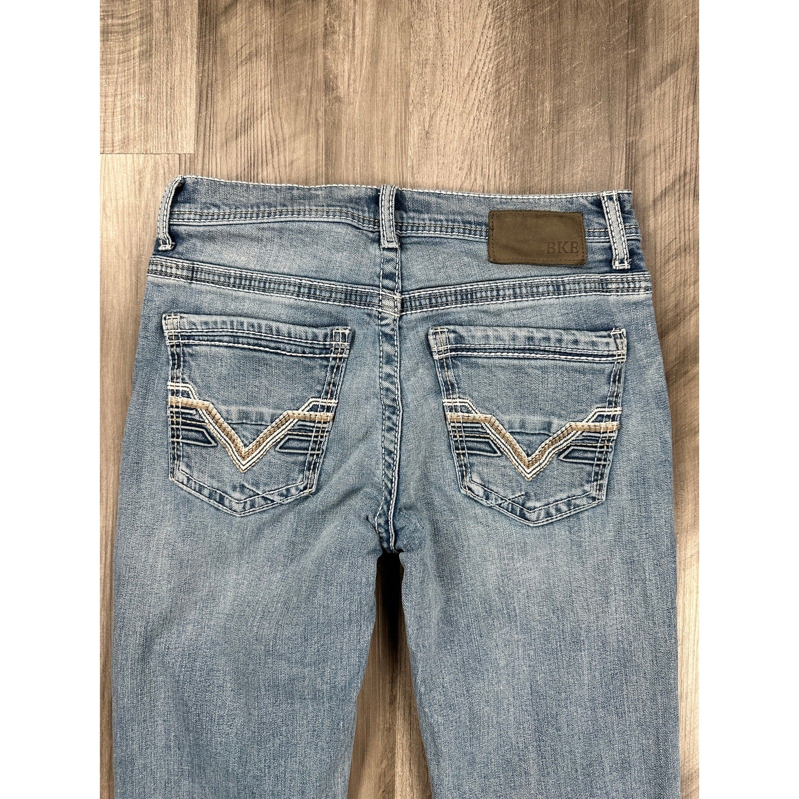 BKE Aiden Boot Cut Stretch Jean in Texel Blue — Size 30x32 // Preowned