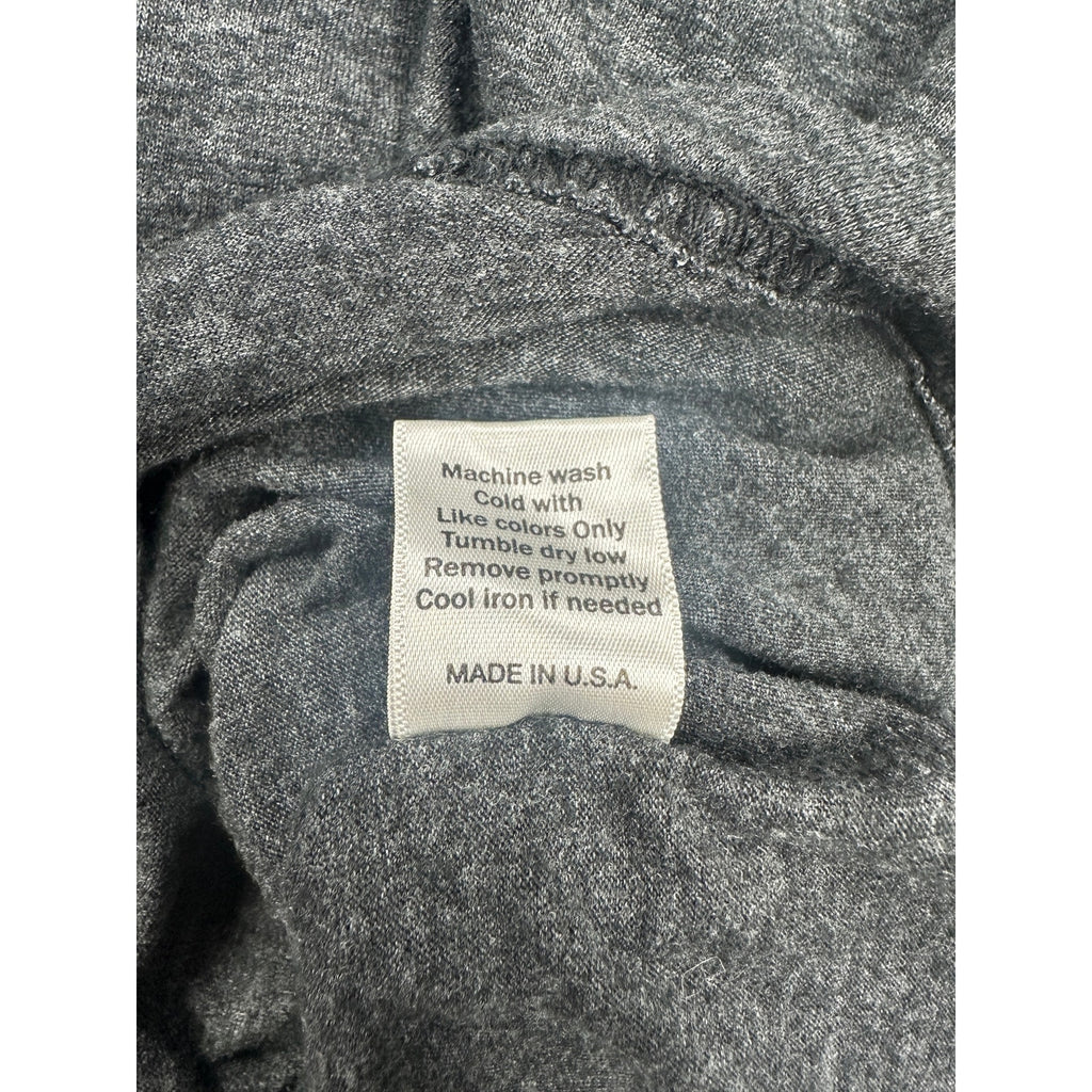 GoodLife Long Sleeve Crew Neck Tee in Heather Charcoal — Size Large