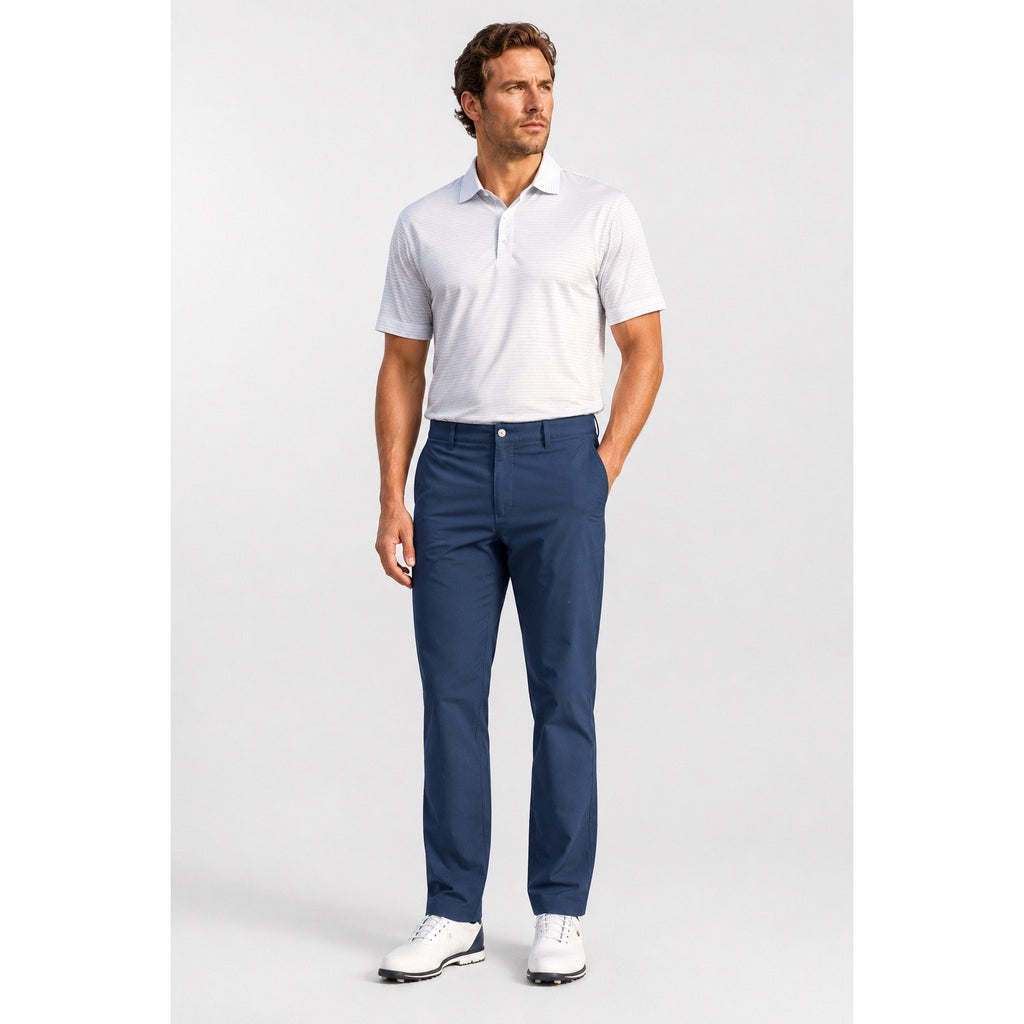 FootJoy FJ Athletic Fit 5-Pocket Performance Golf Pant in Navy — 38x32