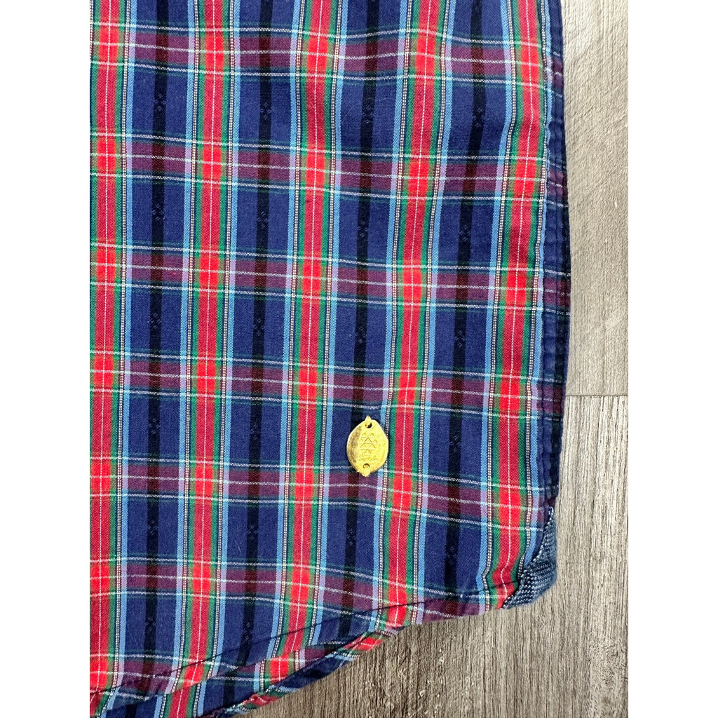 Scotch & Soda Monsieur Provocateur Plaid Long Sleeve Shirt — Size Medium // Preowned