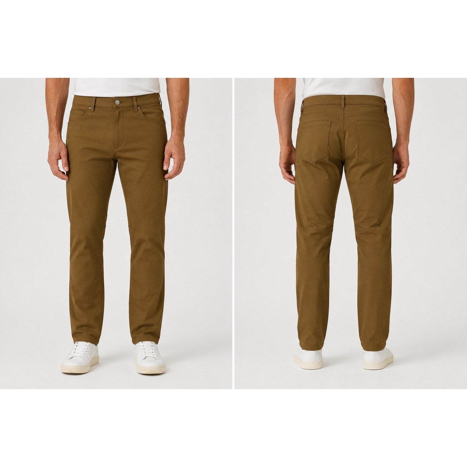 Lululemon ABC Classic Fit Warpstreme 5 Pocket Pants in Brown — Size 36 // Preowned