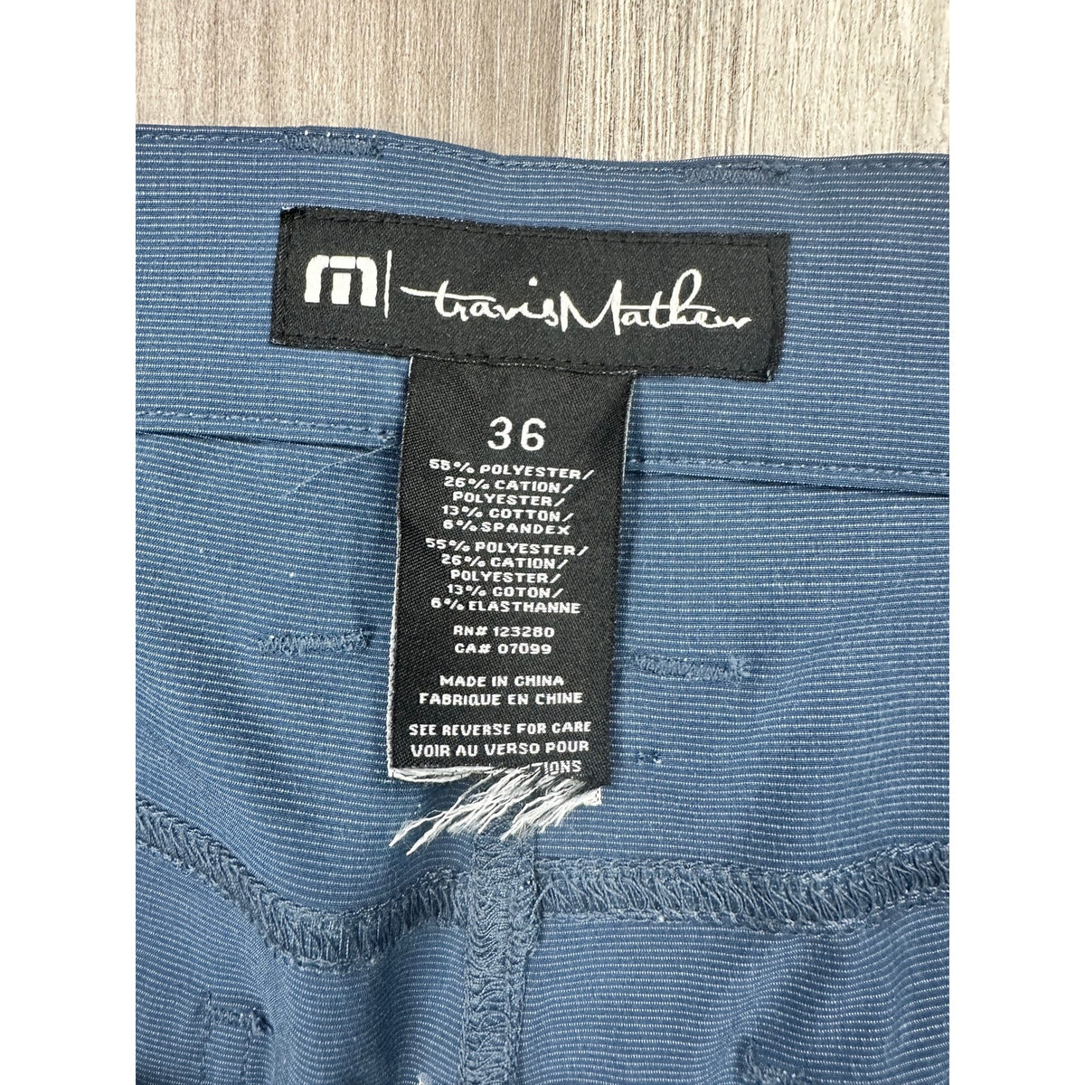 TravisMathew Beckladdium Performance Golf Chino Pants — Size 36 // Preowned