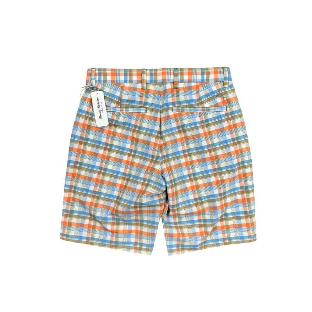Tommy Bahama Chip Shot Caddie Plaid Golf Shorts in Continental — Size 29