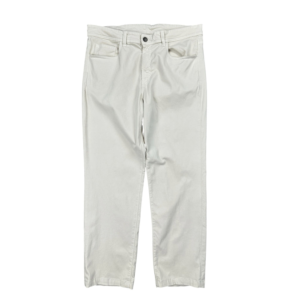 Straight Down Clemson Performance Golf Chino Pants in Light Cream — Size 36 // Preowned