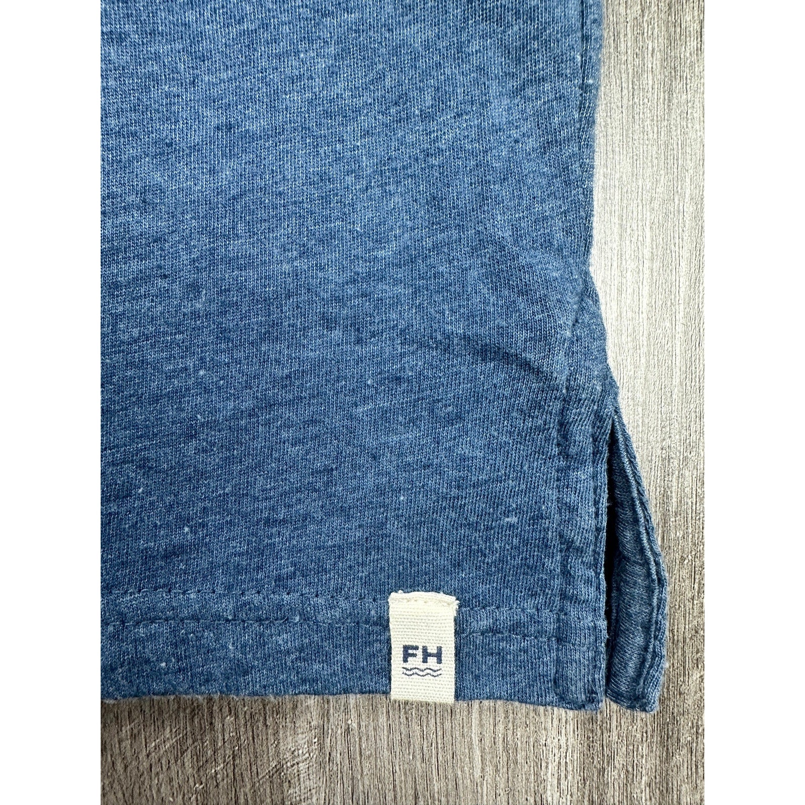 Fair Harbor Atlantic Polo in Dark Denim — Size 2XL