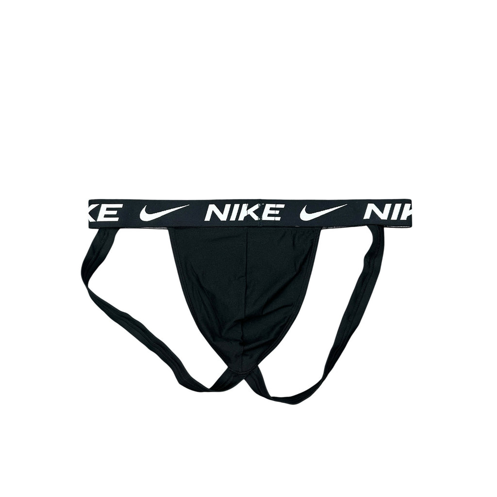 Nike Dri-FIT Essential Microfiber Jockstrap — 3 Pack in Black — Size 2XL