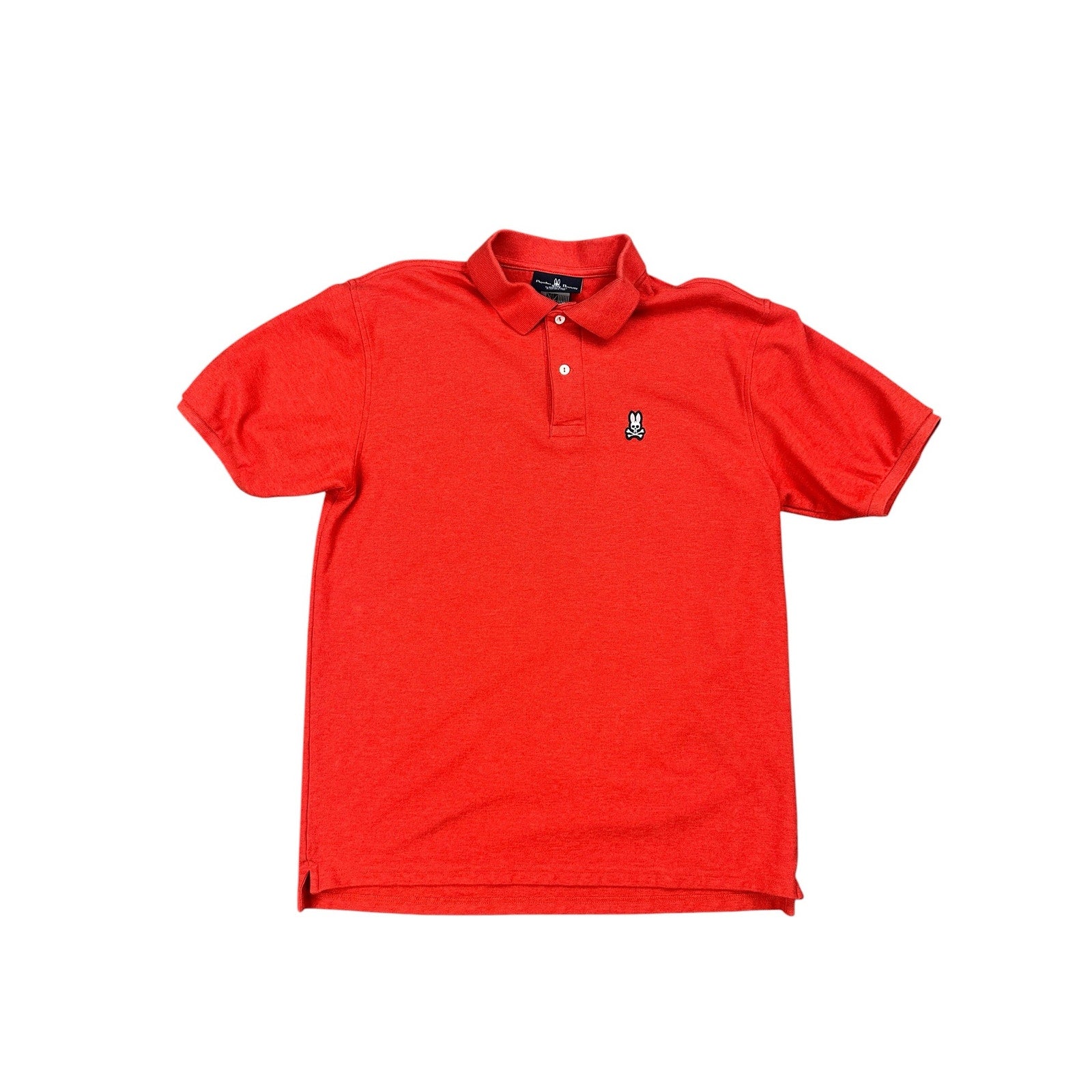 Psycho Bunny Classic Pique Polo in Red — Size 7 (US XL) // Preowned
