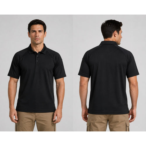 5.11 Tactical Performance Short Sleeve Polo in Black — Size Large // Preowned