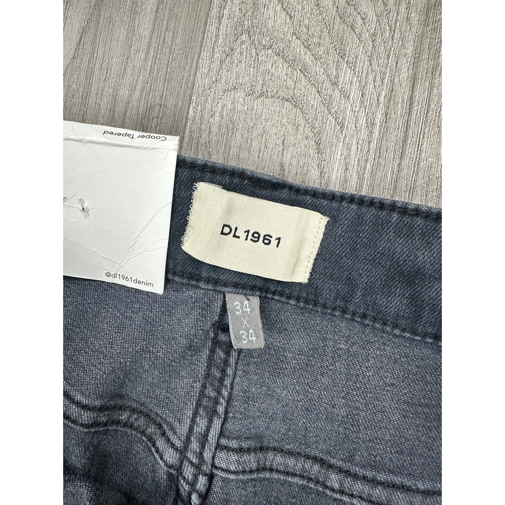 DL1961 Cooper Tapered Slim Jeans — Size 34x34