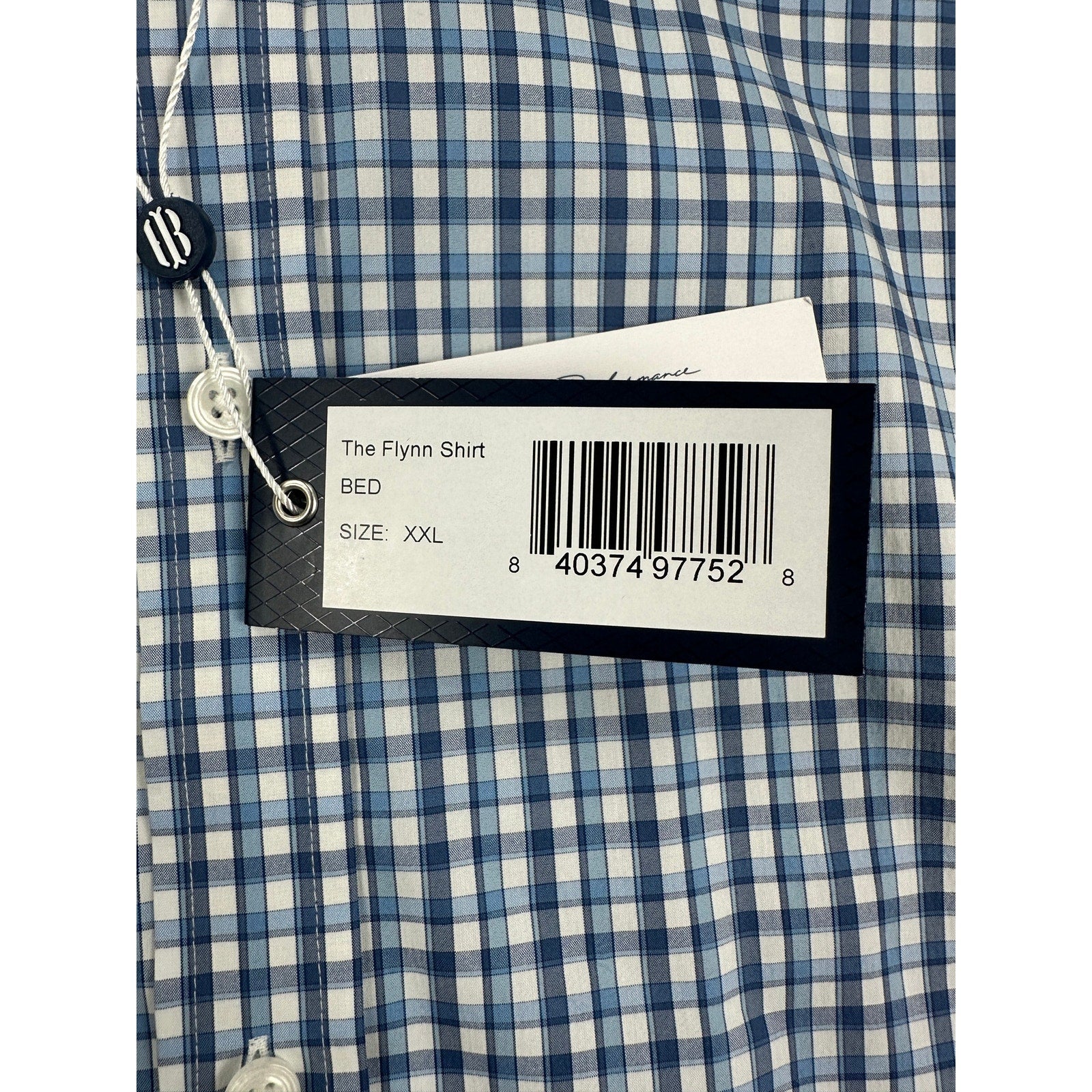 Holderness and Bourne The Flynn Signature Fit Plaid Long Sleeve Button Down in Bedford — Size 2XL
