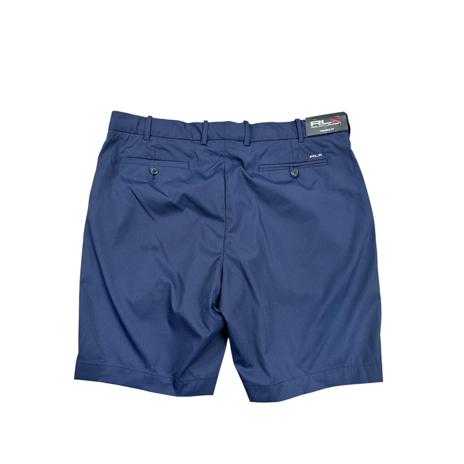 RLX Ralph Lauren Tailored Fit Performance Golf Shorts in Navy — Size 36