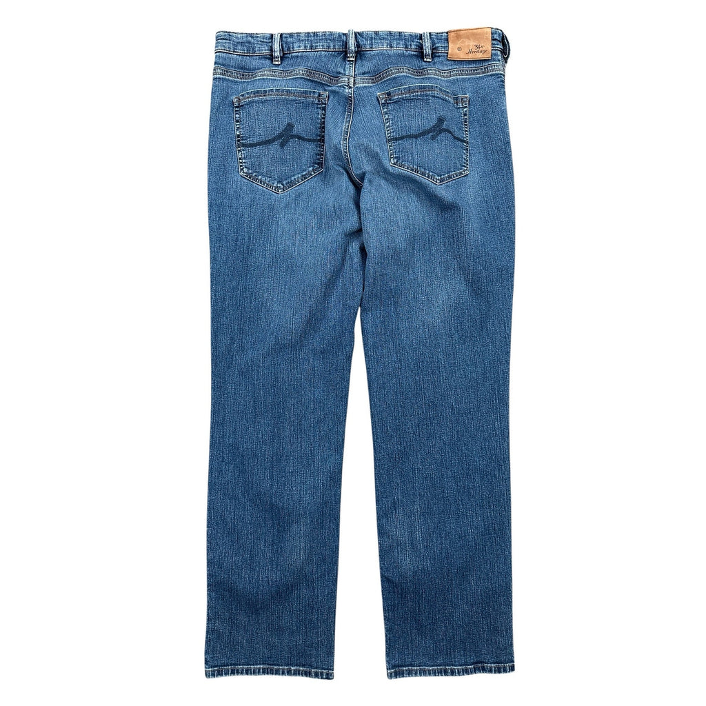 34 Heritage Charisma Relaxed Straight Jeans in Blue — Size 42x34 // Preowned