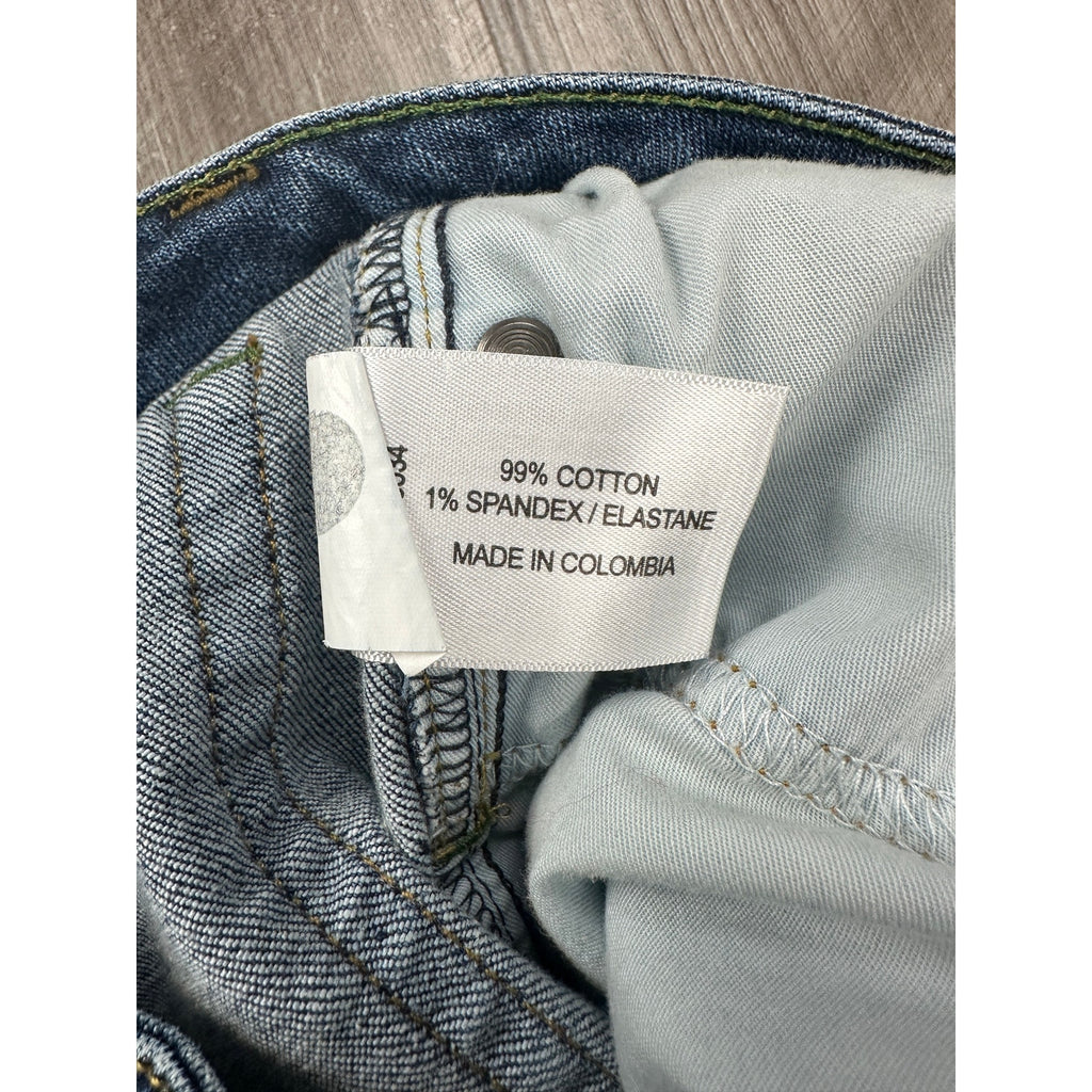 Orvis Five Pocket Straight Leg Stretch Jean in Blue — Size 32x32 // Preowned