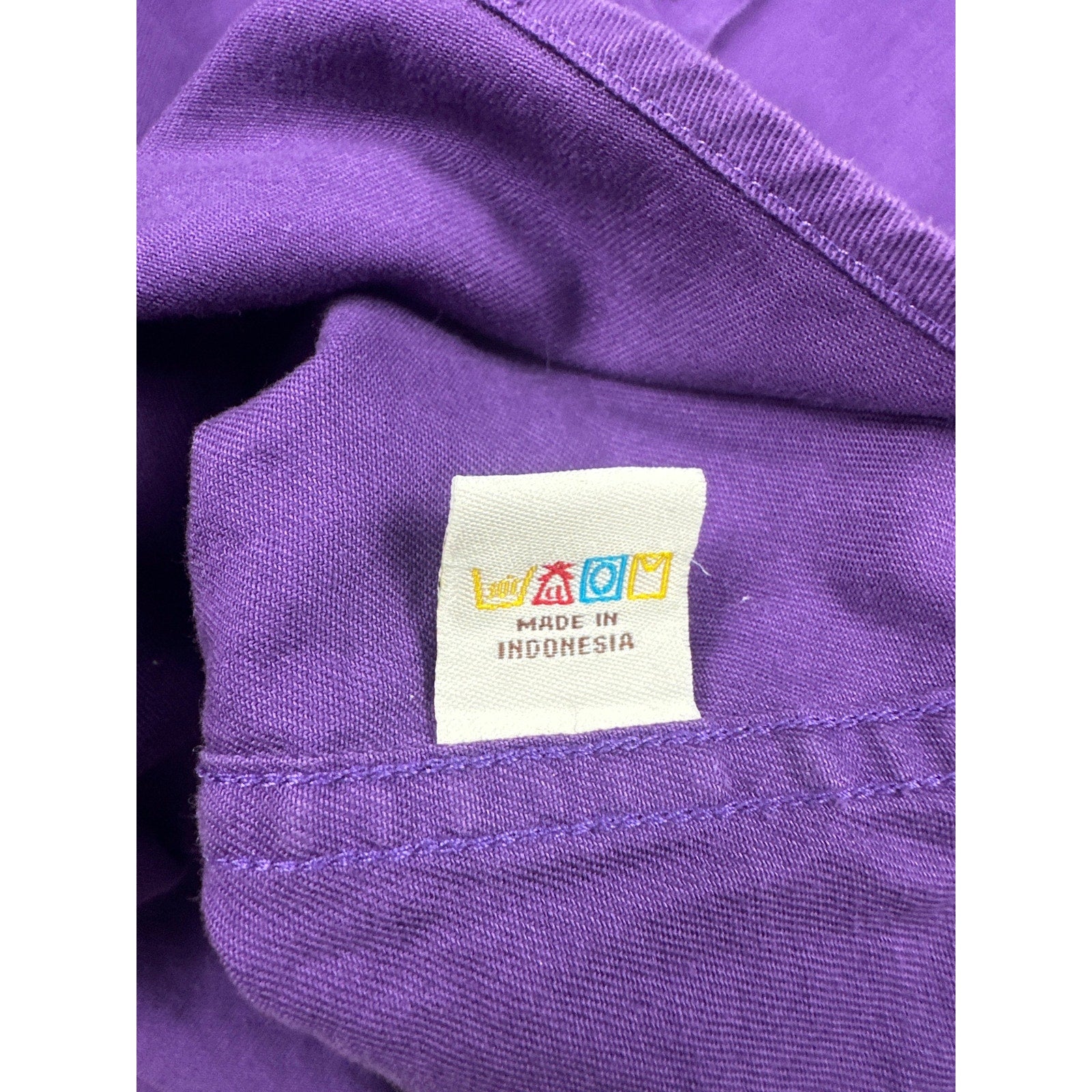 Cody James Twill Heavyweight Western Long Sleeve Pearl Snap in Purple — Size Medium // Preowned