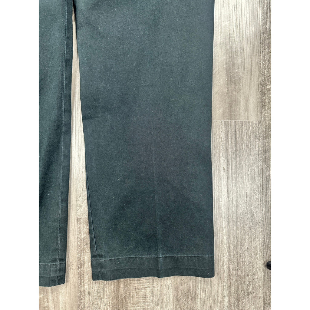 Polo Ralph Lauren Classic Fit Cotton Twill Chino Pants in Black — Size 38 // Preowned