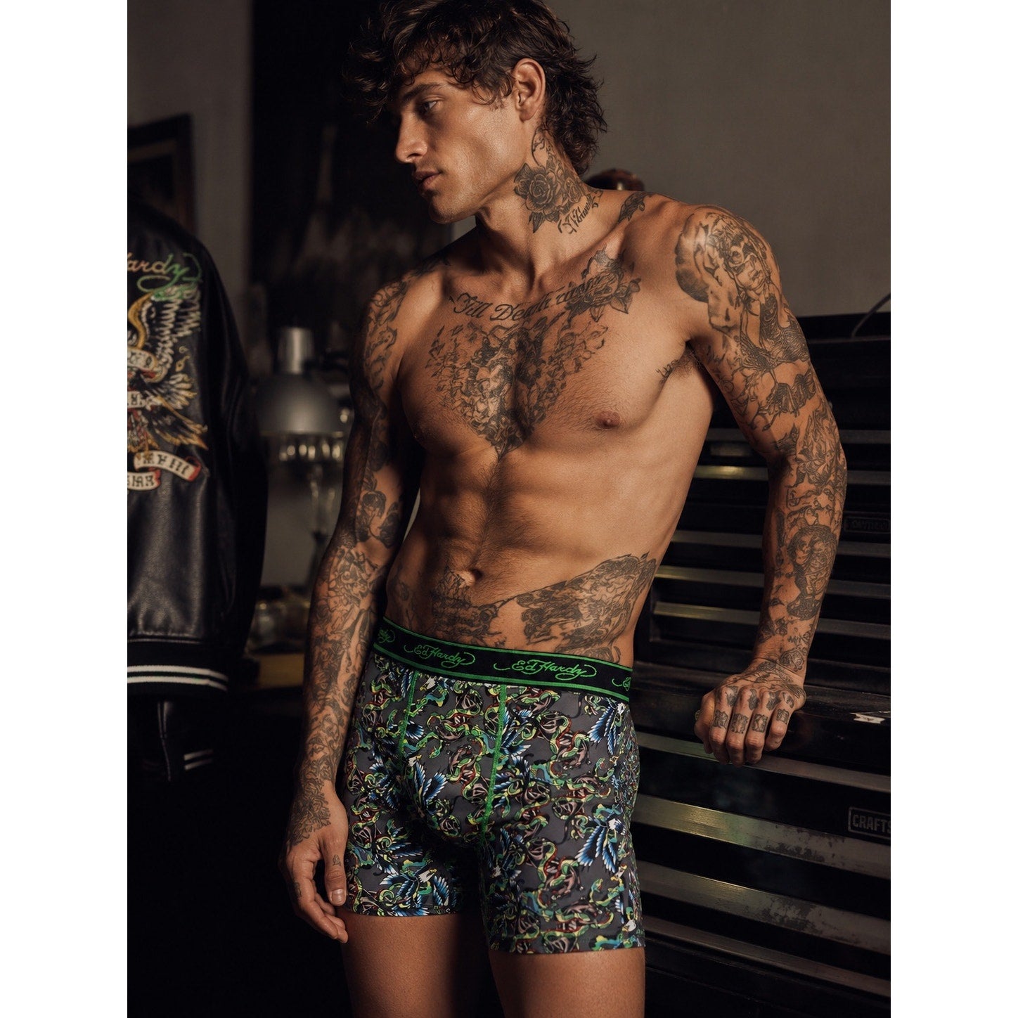 Ed Hardy Performance Boxer Briefs 4-Pack — Size Large