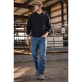 Ariat Rebar M5 Durastretch Stacked Straight Jeans in Blackstone Blue — Size 32x34 // Preowned