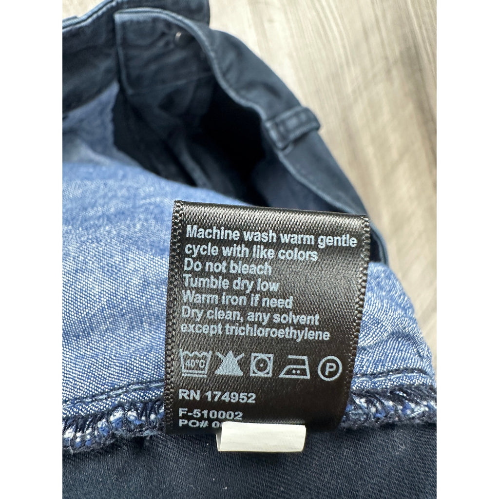 Flint & Tinder Straight Fit 5 Pocket Chino Pants in Navy — Size 31x30 // Preowned