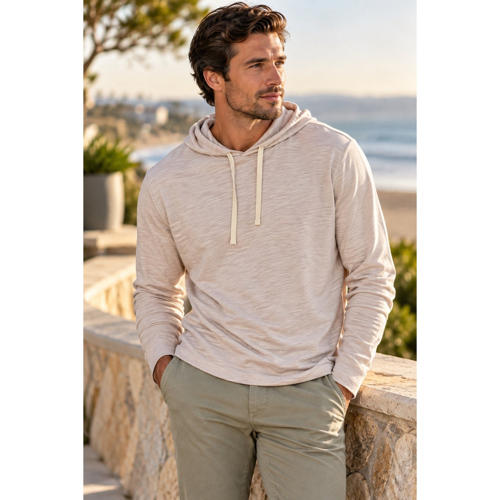 Vince Slub Pullover Hoodie — Size XL