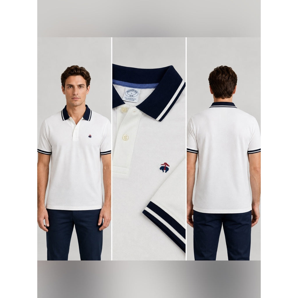 Brooks Brothers Slim Fit Golden Fleece Performance Pique Polo - Small