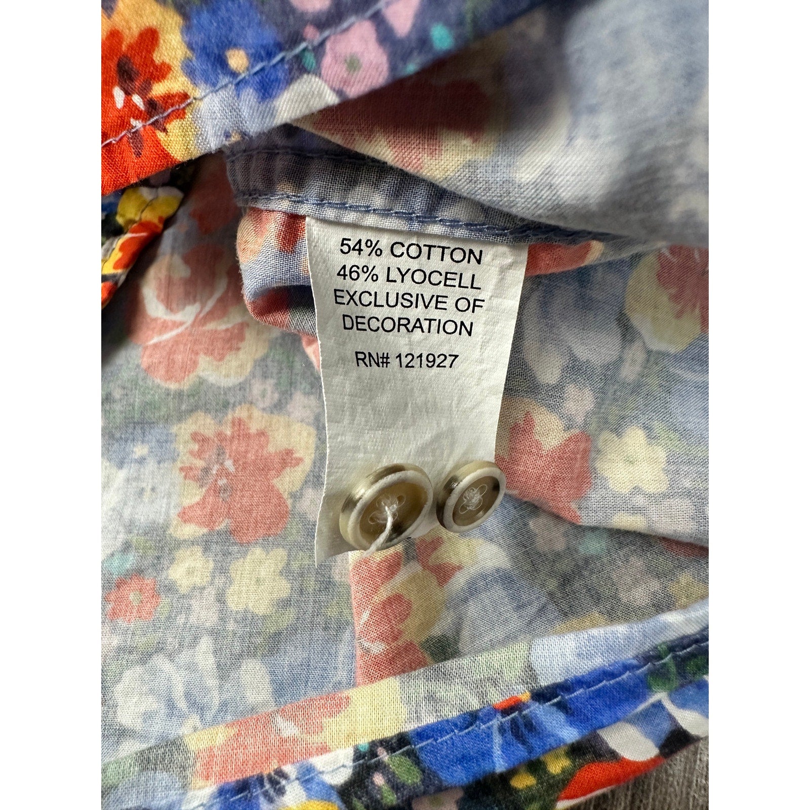 Johnnie-O Barren Hangin' Out Hawaiian Floral Short Sleeve Shirt in Oceanside — Size XL // Preowned