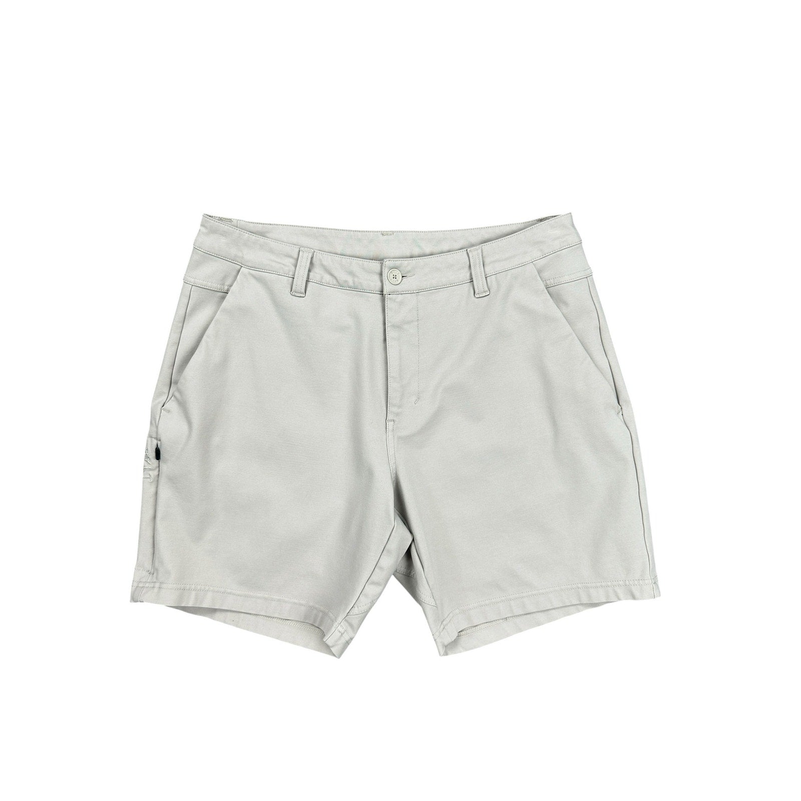 BYLT Premium Basics Everyday Short 2.0 in Dove Khaki — Size 36 // Preowned
