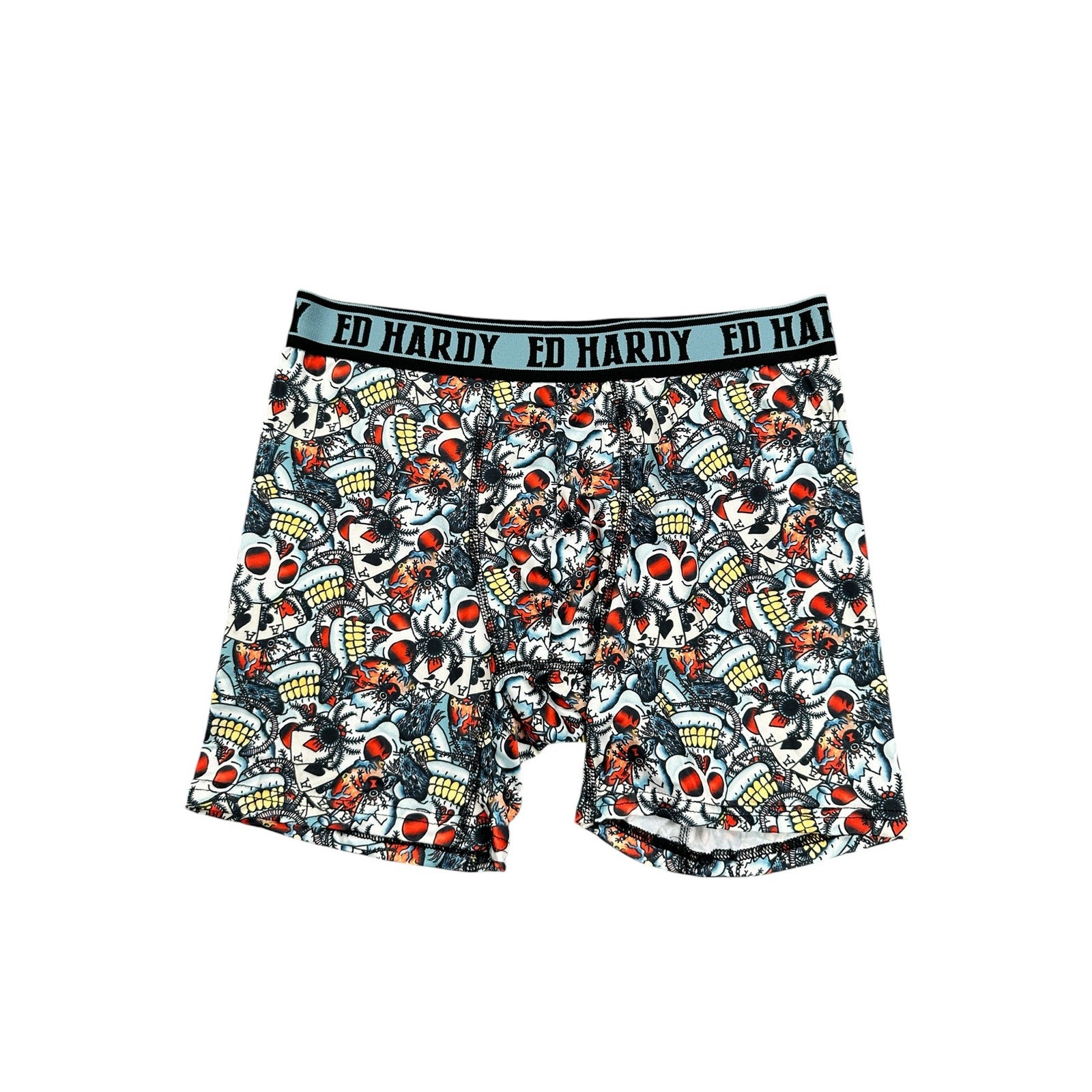 Ed Hardy Performance Boxer Briefs 4-Pack — Size Medium