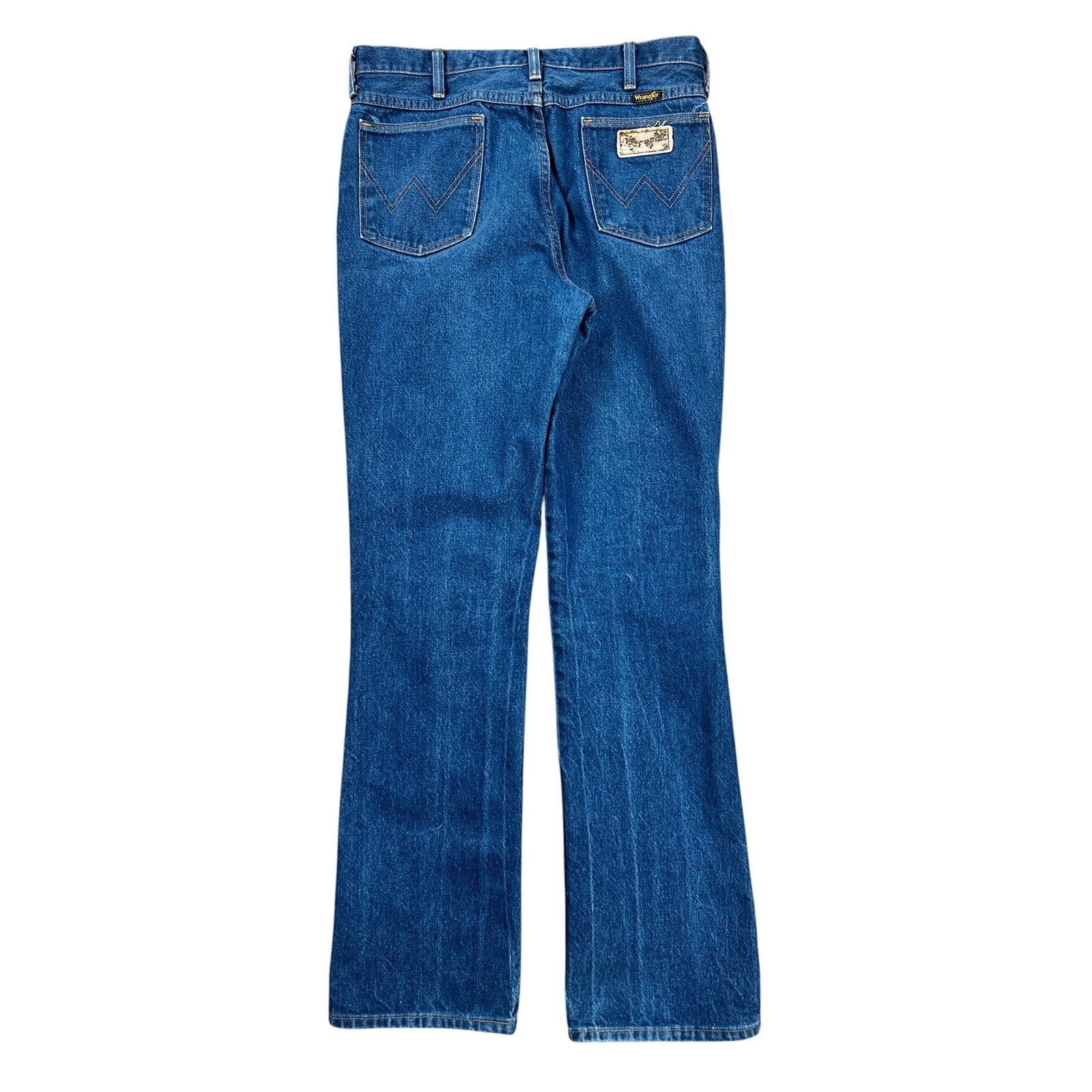 Wrangler Vintage Made in USA Cowboy Cut Regular Fit Jean in Blue — Size 34x34 // Preowned