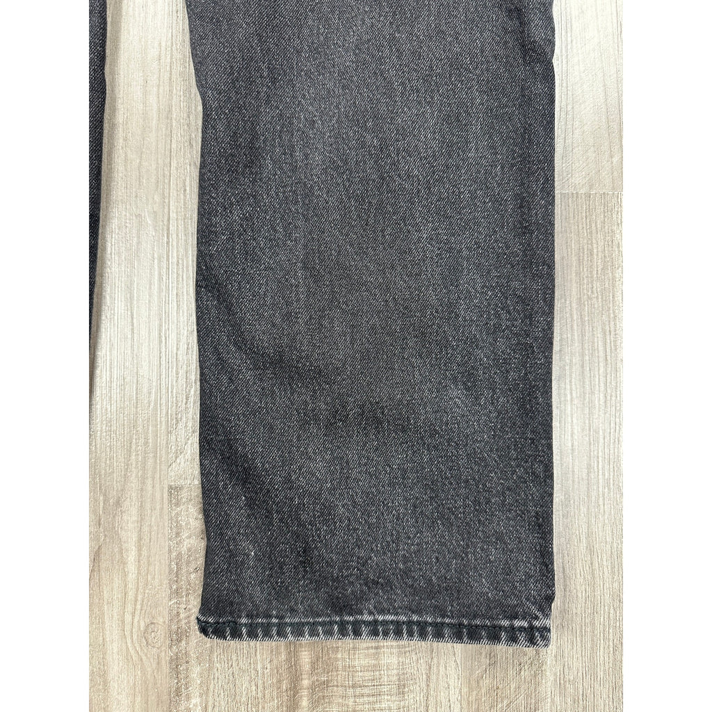 HUGO Jonah Regular Straight Jeans in Black — Size 36x32