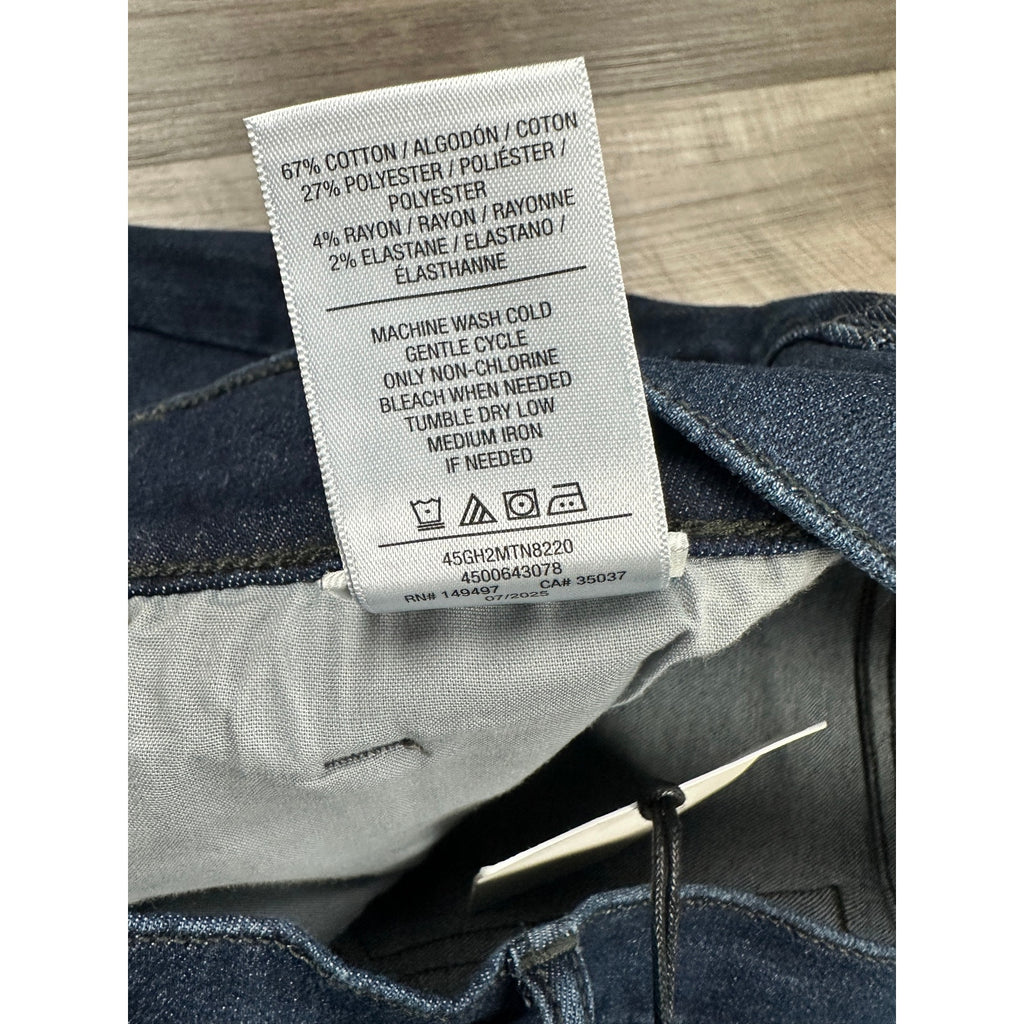 Joe's Jeans The Classic Straight 32" Inseam Milton Jeans in Milton Dark Wash Blue — Size 34