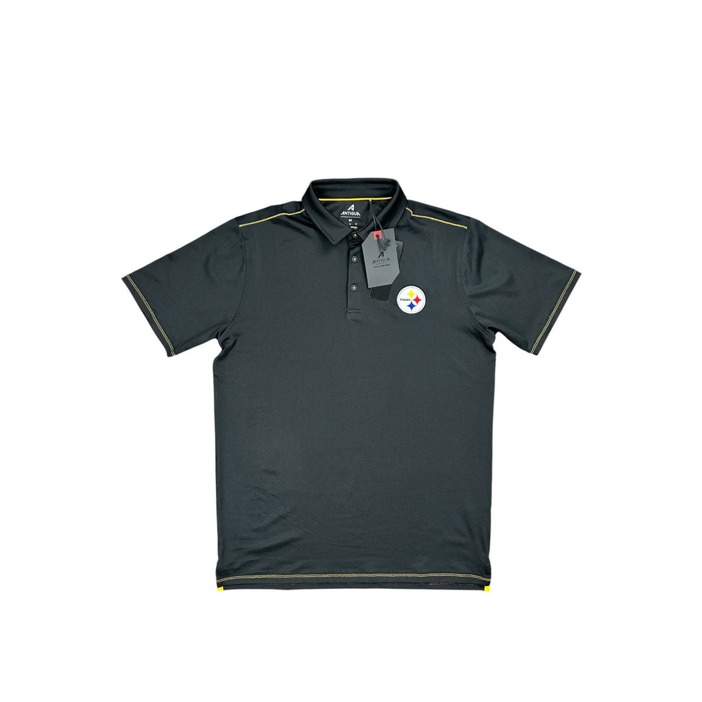 Antigua Pittsburgh Steelers Signal Performance Polo — Size Medium