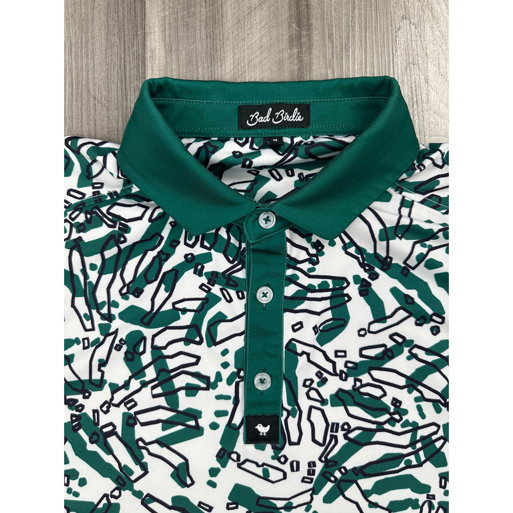 Bad Birdie Fly Over Golf Polo — Size Medium // Preowned