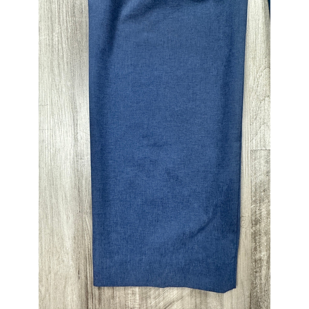 Peter Millar Surge Performance Tailored Fit Trouser Pants in Navy — Size 36x30 // Preowned