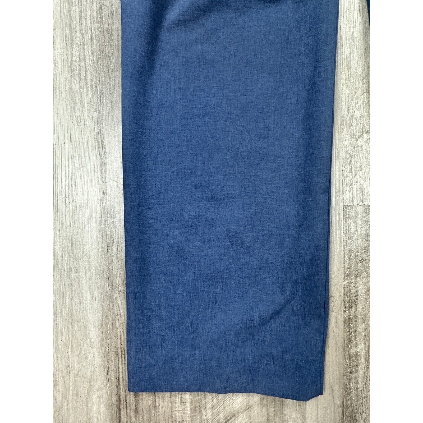 Peter Millar Surge Performance Tailored Fit Trouser Pants in Navy — Size 36x30 // Preowned