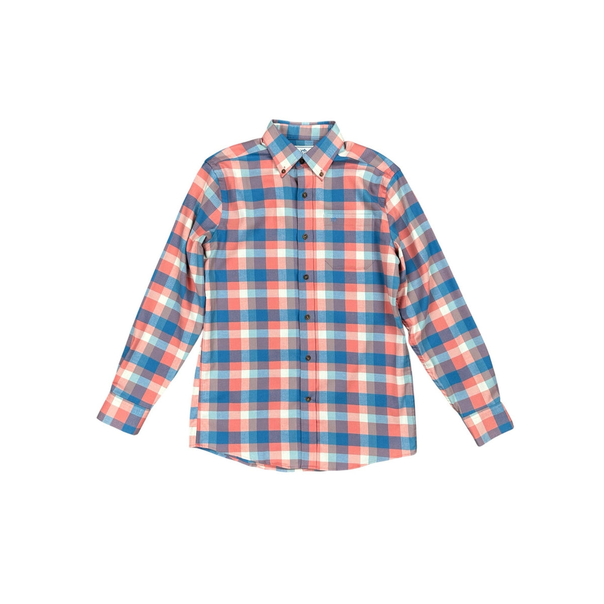 Southern Tide Intercoastal Brushed Flannel Checkered Long Sleeve Button Down Shirt — Size Small // Preowned