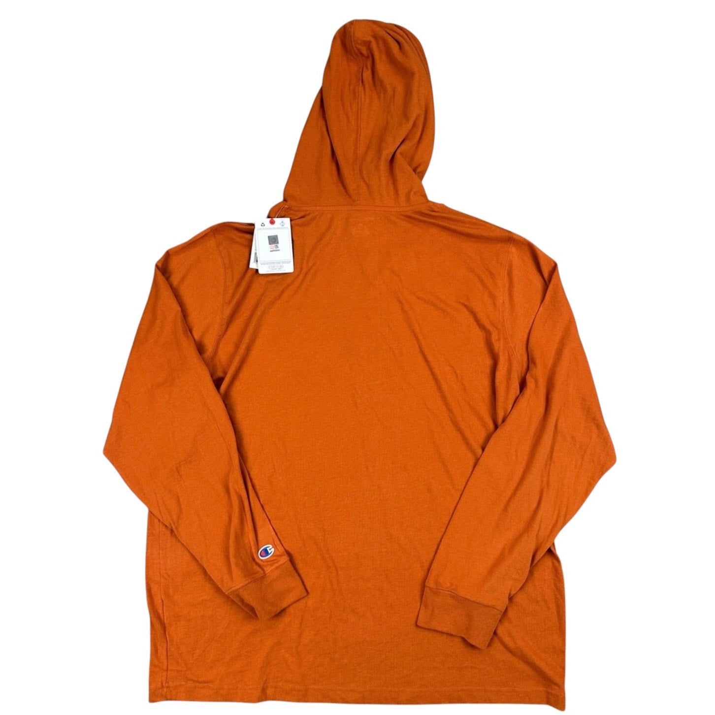 Texas Longhorns Champion Power Long Sleeve Hooded Tee - 2XL