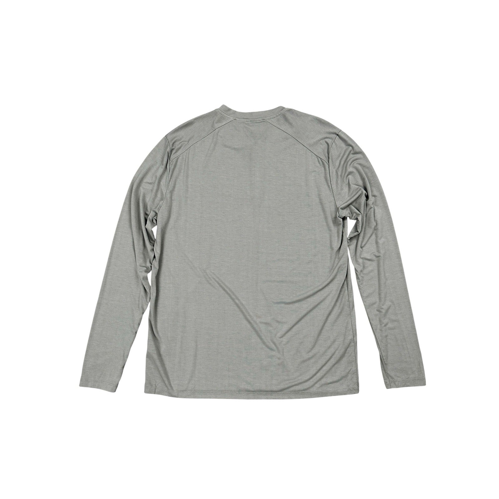 Free Fly Bamboo Flex Long Sleeve Henley in Gray — Size Large // Preowned