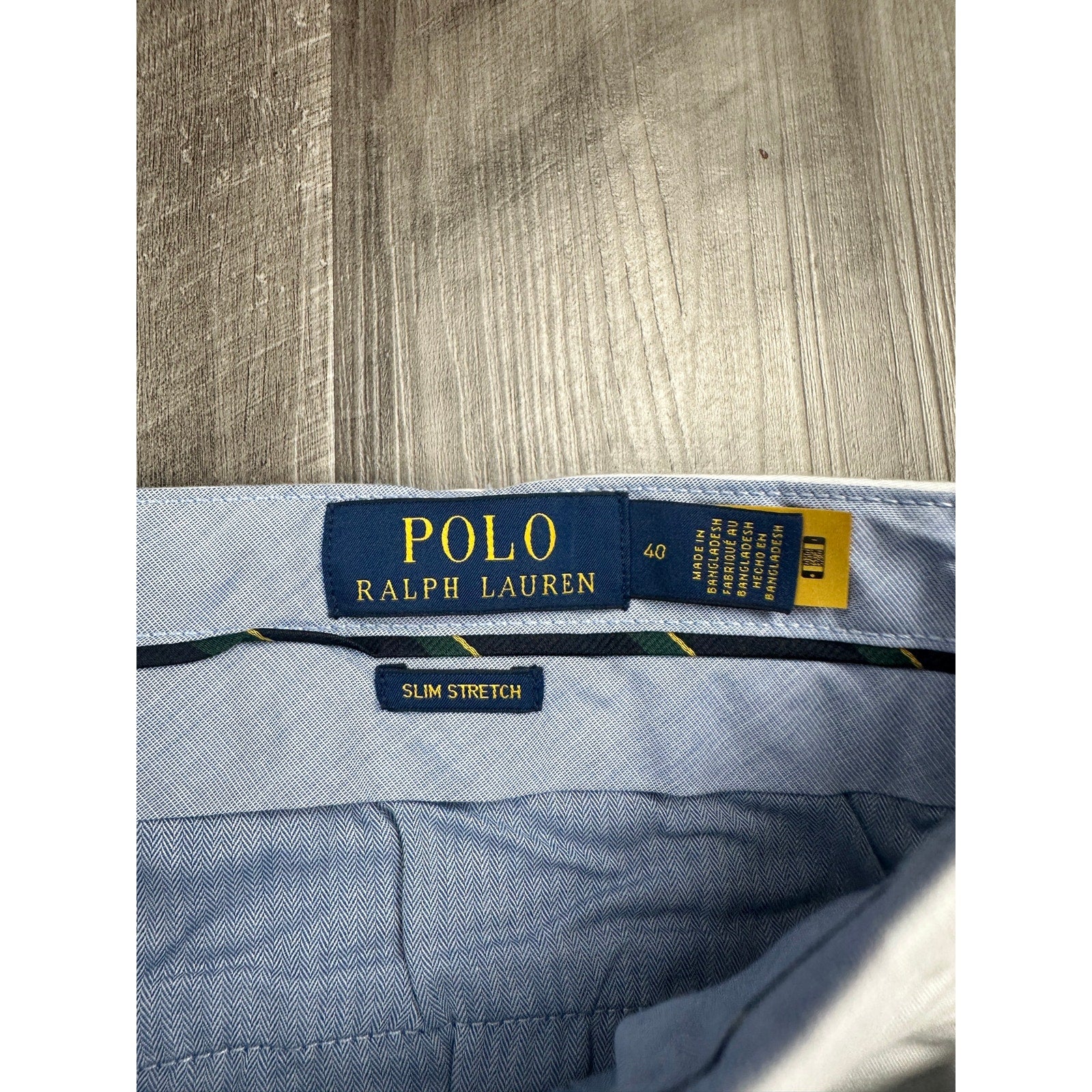 Polo Ralph Lauren Stretch Slim Fit Chino Shorts in White — Size 40